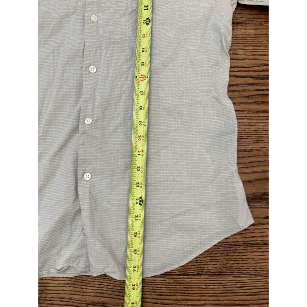 Lot Of 2 John Varvatos Men's Medium 100% Cotton Long Sleeve Button Down Shirts - Picture 8 of 14